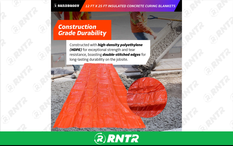 Generic CONCRETE BLANKETS 12'X25' – For rent in durango, colorado – Teds Rental and Sales Inc | RNTR.com – Image 1