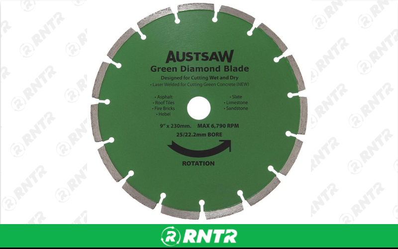 Generic DIAMOND (R) 6 BLADE GREEN CONCRETE – For rent in uniontown, pennsylvania – Fayette Rental Solutions | RNTR.com – Image 1