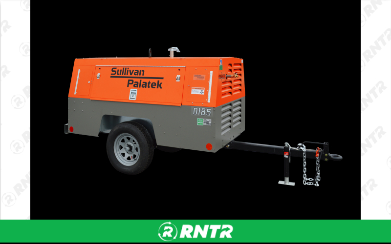 Generic Diesel Air Compressor 185 CFM – For rent in martinsburg, pennsylvania – Allegheny Equipment Rental | RNTR.com – Image 1