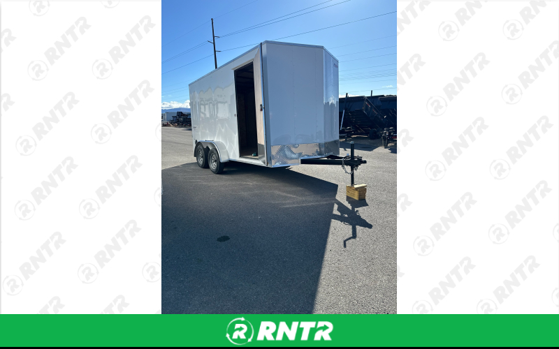 Look 14' Enclosed Cargo Trailer – For rent in sandy, utah – Tow N Go Rentals | RNTR.com – Image 1