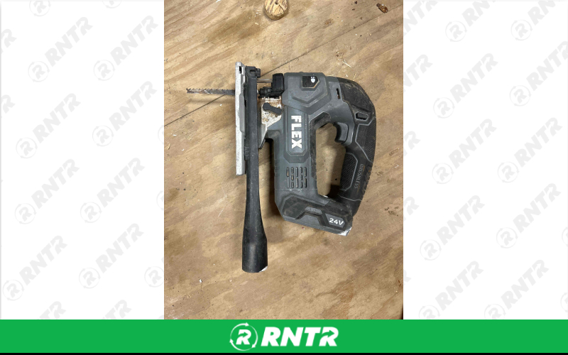 flex FLEX 24V Jigsaw – Great for Curved & Detail Cuts (Battery Included) – For rent in robertsdale, alabama – Goat Cooper Rental | RNTR.com – Image 1