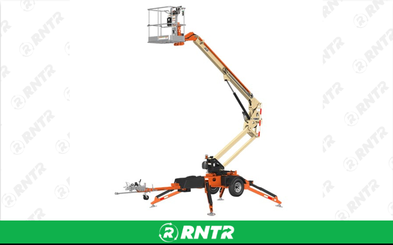 Generic JLG T350 35' Towable Electric Lift – For rent in martinsburg, pennsylvania – Allegheny Equipment Rental | RNTR.com – Image 1
