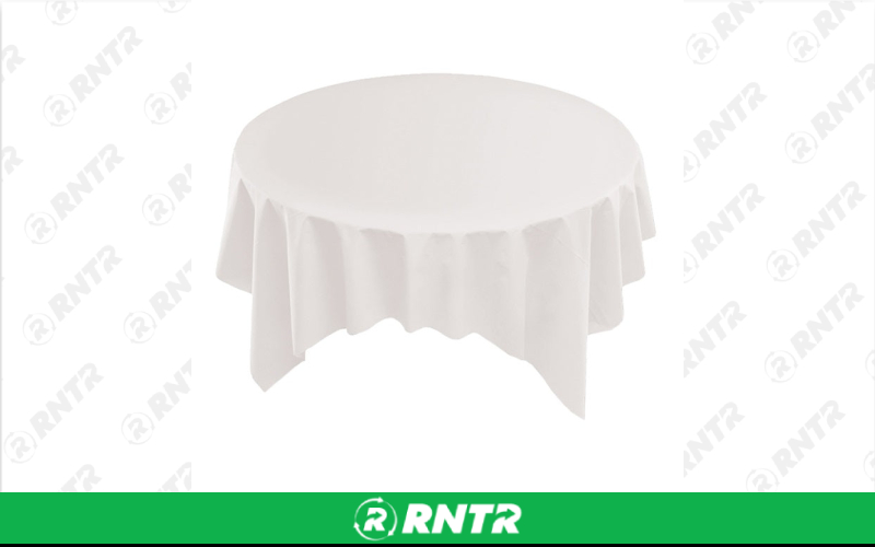 Generic LINEN SQUARE 82 X 82 WHITE – For rent in uniontown, pennsylvania – Fayette Rental Solutions | RNTR.com – Image 1