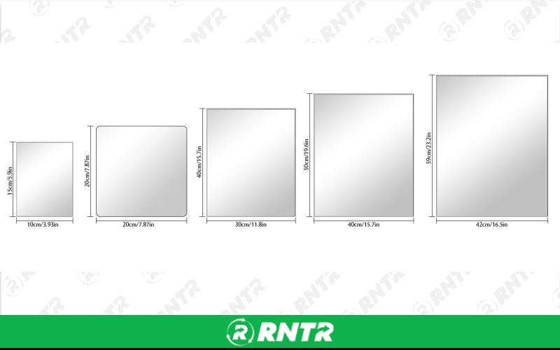 Generic MIRROR 8 SQUARE – For rent in uniontown, pennsylvania – Fayette Rental Solutions | RNTR.com – Image 1