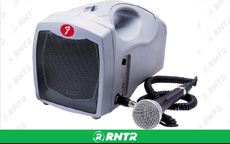 FENDER PA SYSTEM -  PORT W/ CORDED MIC HAND HELD – For rent in maplewood, minnesota – Hejny Rental | RNTR.com – Image 1