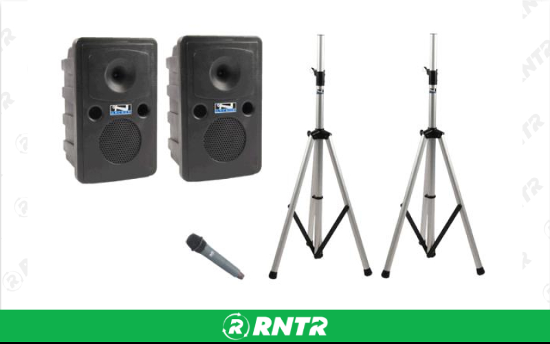 ANCHOR AUDIO PA SYSTEM -  WIRELESS 2 SPEAKER GO GETTER – For rent in maplewood, minnesota – Hejny Rental | RNTR.com – Image 1
