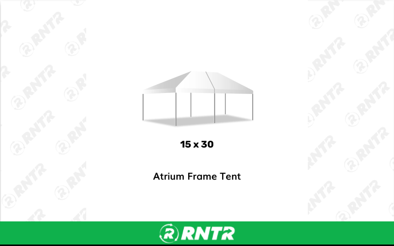 Generic PAVILLIAN FRAME TENT 15 X 30 – For rent in uniontown, pennsylvania – Fayette Rental Solutions | RNTR.com – Image 1