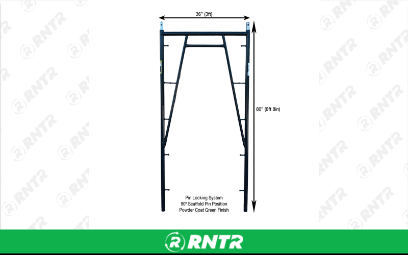 Generic SCAFFOLD FRAME 6.5X2.5 – For rent in uniontown, pennsylvania – Fayette Rental Solutions | RNTR.com – Image 1