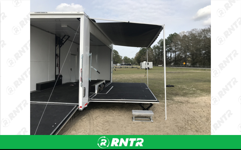 Generic STAGE TRAILER 16'X24' W/SET UP & T/ – For rent in uniontown, pennsylvania – Fayette Rental Solutions | RNTR.com – Image 1