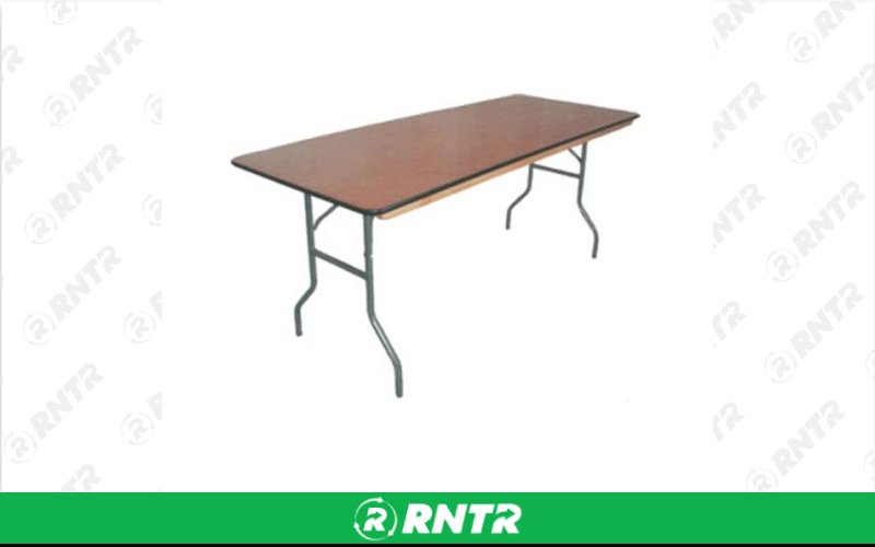 Generic TABLE -  BANQUET 6'[SEATING FOR 6] – For rent in uniontown, pennsylvania – Fayette Rental Solutions | RNTR.com – Image 1