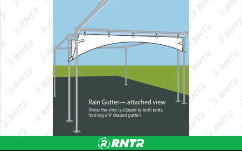 Generic TENT GUTTERS 20' SECTION – For rent in uniontown, pennsylvania – Fayette Rental Solutions | RNTR.com – Image 1