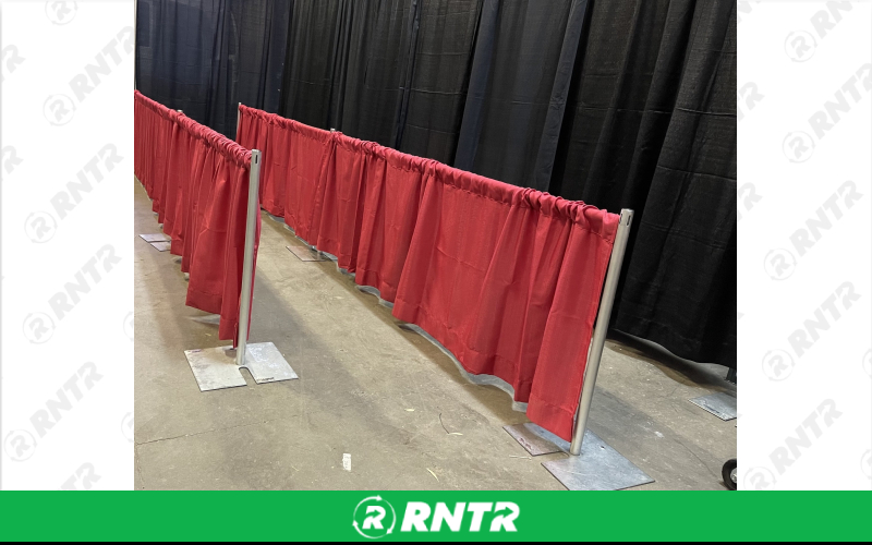Generic TUBE & DRAPE 3' PER FOOT – For rent in uniontown, pennsylvania – Fayette Rental Solutions | RNTR.com – Image 1