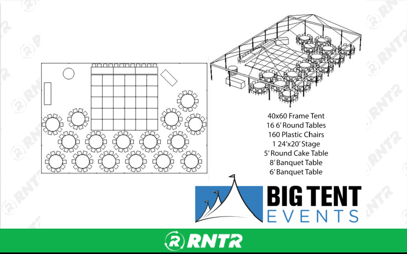 Generic WEDDING FRAME PACKAGE 40x60 – For rent in Uniontown, Pennsylvania – Fayette Rental Solutions | RNTR.com – Image 1