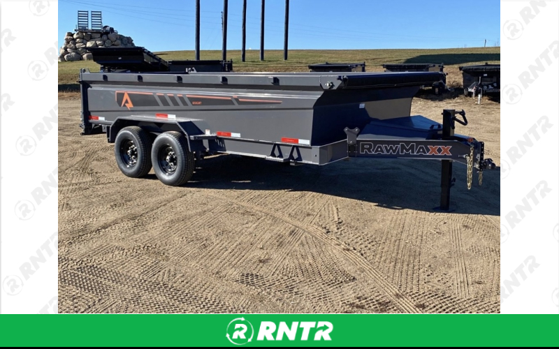 Rawmaxx GDX Knight 16' Dump Trialer – For rent in Alexandria, Minnesota – JD Trailer Rental | RNTR.com – Image 4 of 13