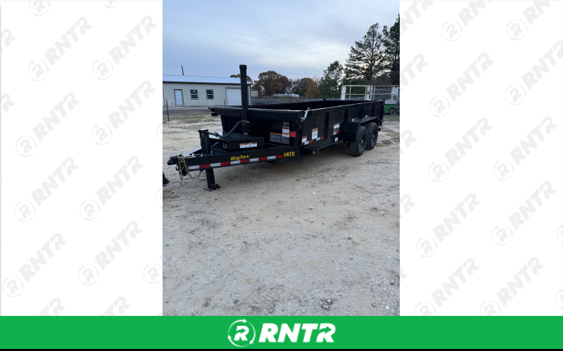Generic 16ft dump trailer – For rent in athens, texas – American Machine Rentals | RNTR.com – Image 1