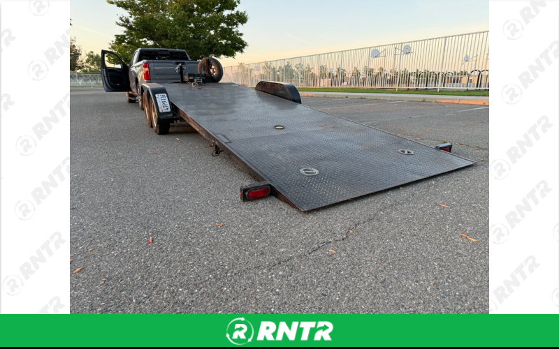 Sloan's Kwik Load 20 Ft Roll Back Trailer – For rent in Woodland, California – BF Trailer Rentals LLC | RNTR.com – Image 1