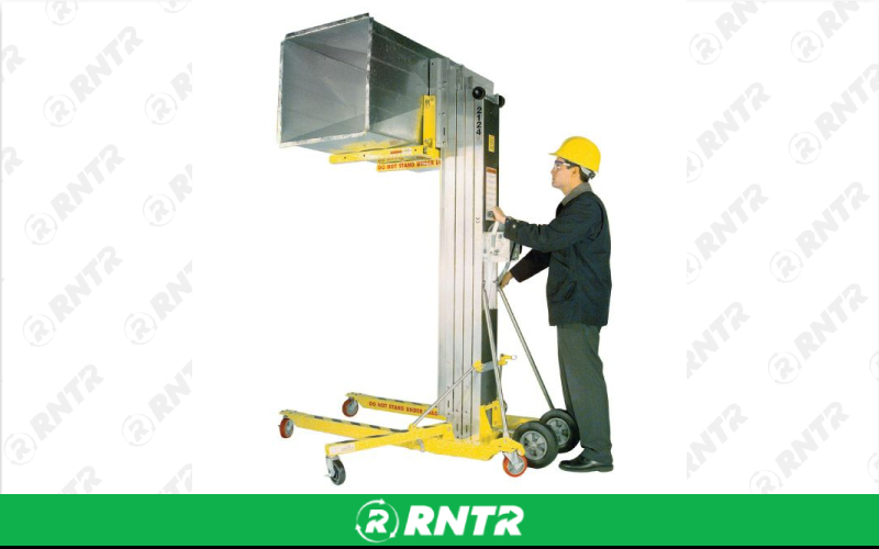 Generic 24' Material Lift - 650# Capacity – For rent in Pawtucket, Rhode Island – Quality Rental | RNTR.com – Image 1 of 1