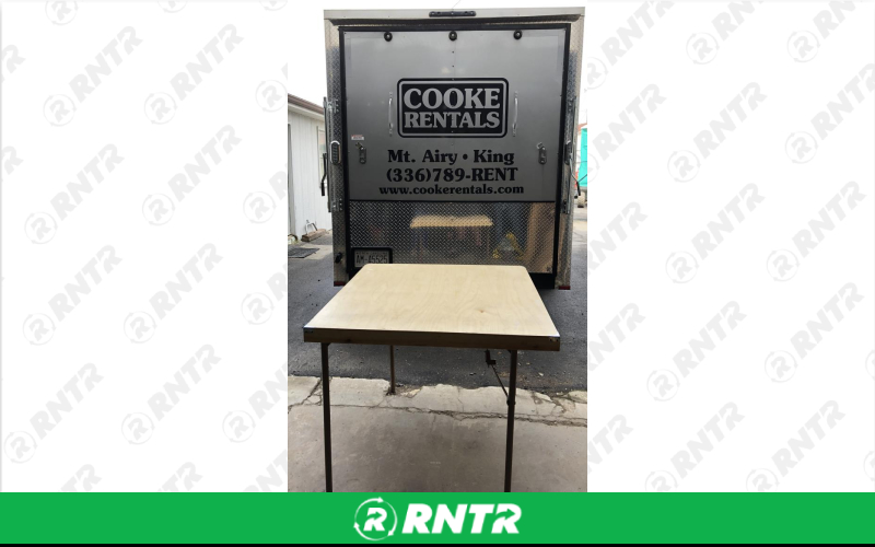 Generic 3' SQUARE TABLE – For rent in Mount Airy, North Carolina – Cooke Rentals MA | RNTR.com – Image 1 of 2