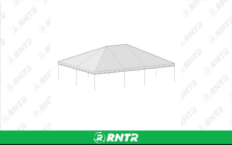 Generic 30x50 White Canopy Tent – For rent in Portland, Oregon – Peter Corvallis Productions | RNTR.com – Image 2 of 2