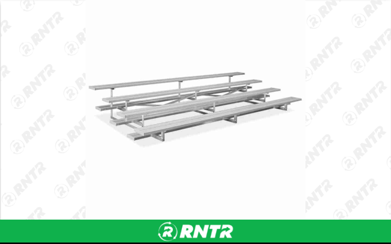 Generic 4 Tier - Standard Bleacher - 21ft Long – For rent in Portland, Oregon – Peter Corvallis Productions | RNTR.com – Image 1 of 1