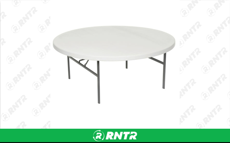 Generic 48in Round Table - Wood – For rent in Portland, Oregon – Peter Corvallis Productions | RNTR.com – Image 2 of 2