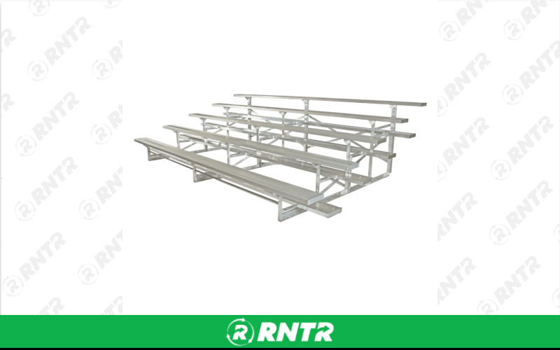 Generic 5 Tier - Standard Bleacher - 15ft Long – For rent in Portland, Oregon – Peter Corvallis Productions | RNTR.com – Image 1 of 2