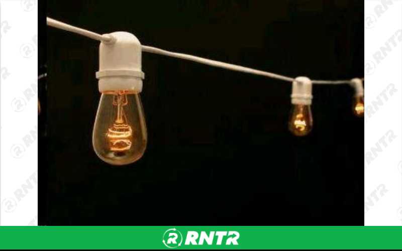 Generic 50' WHITE CAFE STRINGLIGHT – For rent in Mount Airy, North Carolina – Cooke Rentals MA | RNTR.com – Image 1 of 1