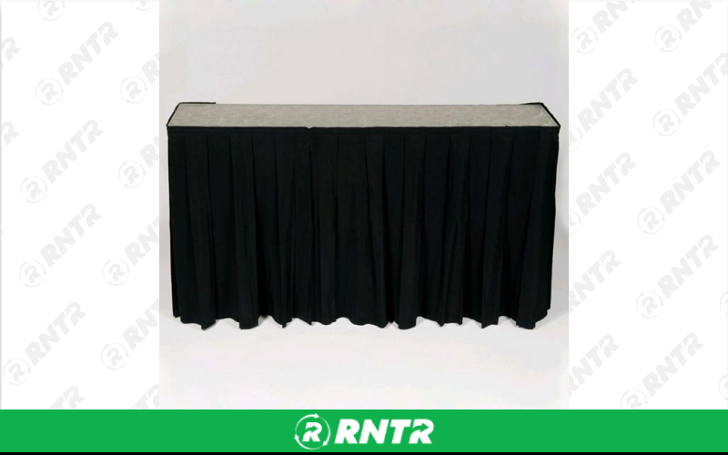 Generic 6' ALUMINUM BAR W/ SKIRT – For rent in Mount Airy, North Carolina – Cooke Rentals MA | RNTR.com – Image 1 of 1