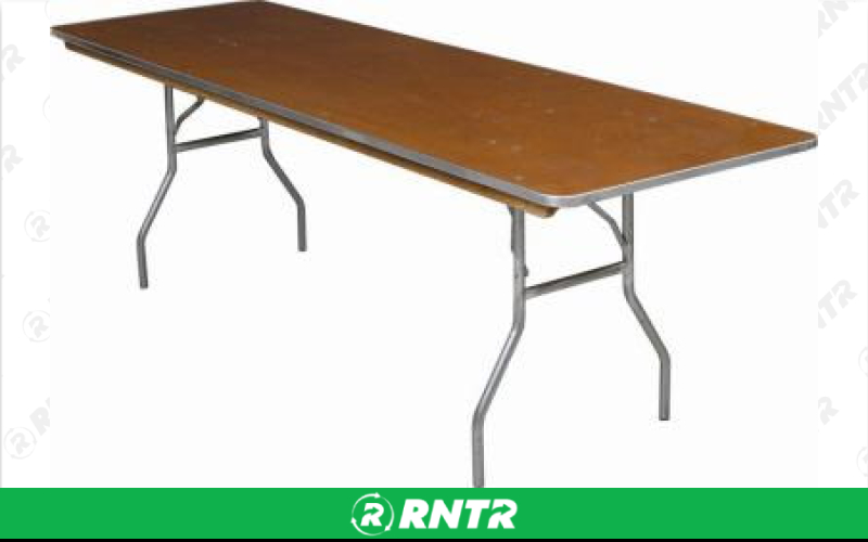 Generic 8' BANQUET TABLE – For rent in Mount Airy, North Carolina – Cooke Rentals MA | RNTR.com – Image 1 of 1
