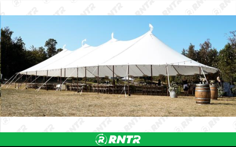 Generic 8' x 10' White Wall for Sailcloth – For rent in Fresno, California – Expo Party Rentals | RNTR.com – Image 2 of 3