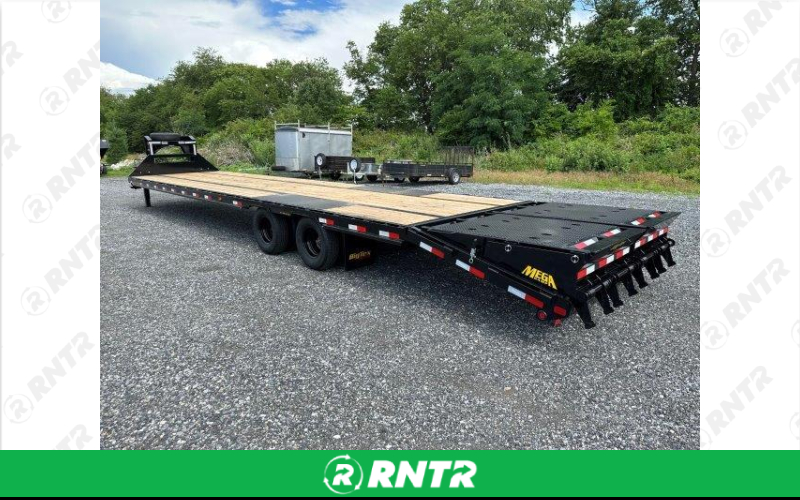 Generic 8X40 GOOSENECK TRAILER – For rent in Mount Airy, North Carolina – Cooke Rentals MA | RNTR.com – Image 1 of 2