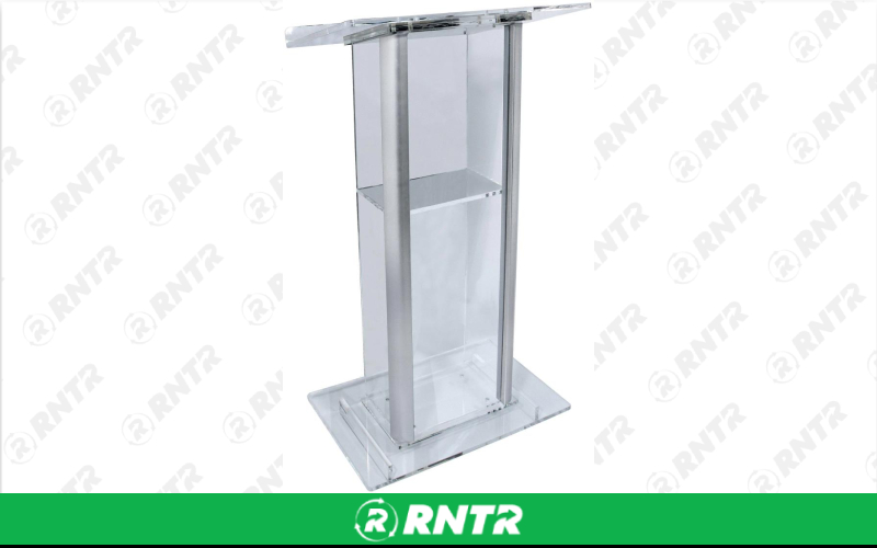 Generic ACRYLIC PODIUM – For rent in Mount Airy, North Carolina – Cooke Rentals MA | RNTR.com – Image 1 of 1