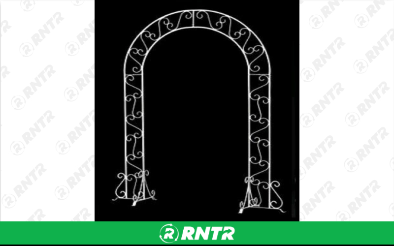 Generic ARCHWAY WHITE METAL – For rent in Mount Airy, North Carolina – Cooke Rentals MA | RNTR.com – Image 1 of 1
