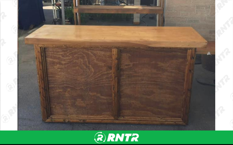 Generic BAR - 6' BLACK YO – For rent in Fresno, California – Expo Party Rentals | RNTR.com – Image 1