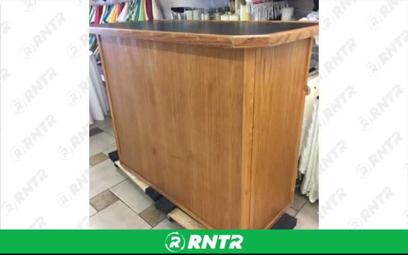 Bar Portable Wood Formica Top 4ft – For rent in Englewood, Colorado – Allwell Rents | RNTR.com – Image 1