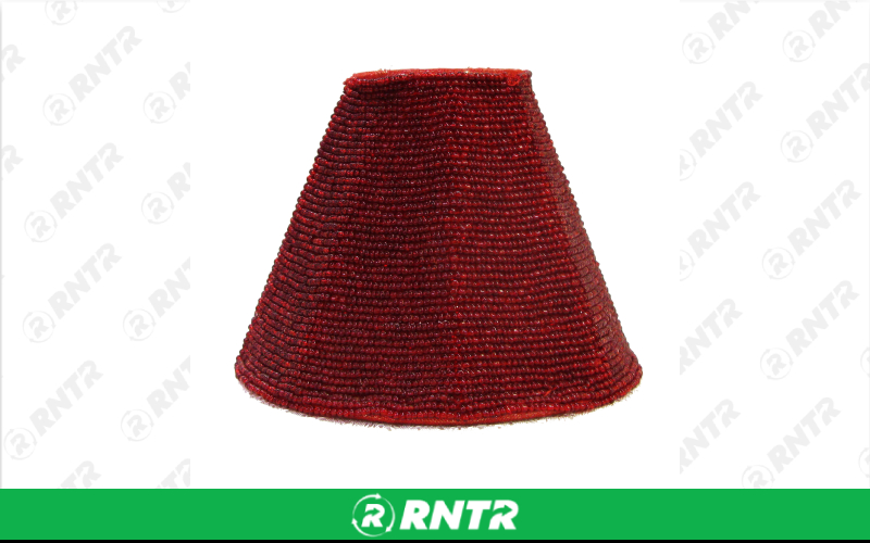 Generic Beaded Red Votive Lamp Shade – For rent in Portland, Oregon – Peter Corvallis Productions | RNTR.com – Image 1