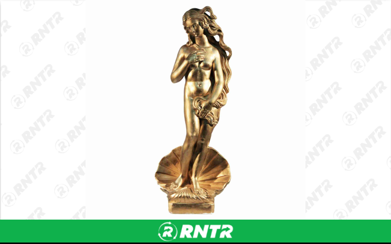 Generic Birth of Greek Goddess Aphrodite - Gold – For rent in Portland, Oregon – Peter Corvallis Productions | RNTR.com – Image 1
