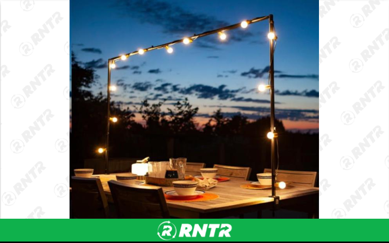 Generic Bistro Sting Lights G40 Black 25FT – For rent in Mount Airy, North Carolina – Cooke Rentals MA | RNTR.com – Image 2 of 3