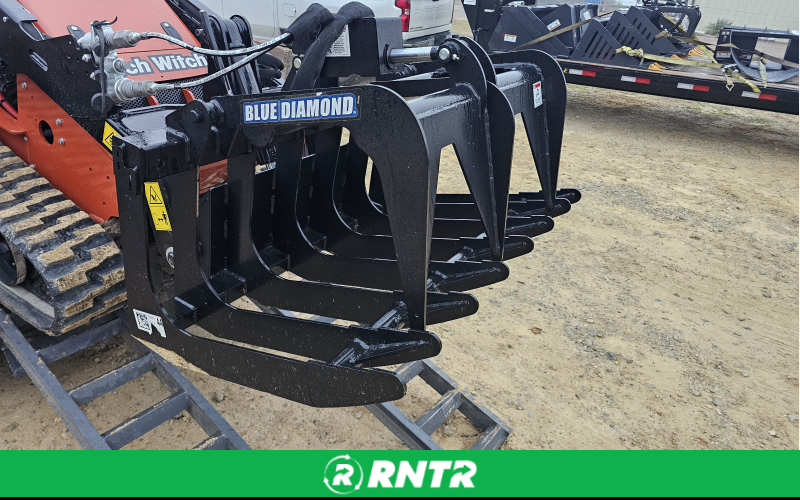 Blue Diamond Blue Diamond mini skid grapple 44in – For rent in athens, texas – American Machine Rentals | RNTR.com – Image 1