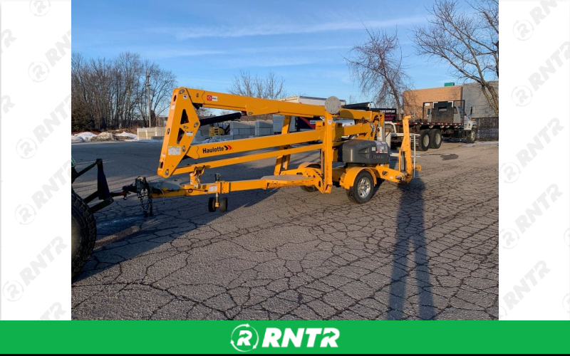 Generic Boom Lift 55’ High x 33’ Reach - 2” Ball - 4 Flat – For rent in allendale, michigan – Allendale Ace | RNTR.com – Image 1