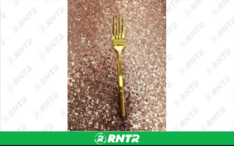 Generic BRUSHED GOLD DINNER FORK – For rent in Mount Airy, North Carolina – Cooke Rentals MA | RNTR.com – Image 1 of 1
