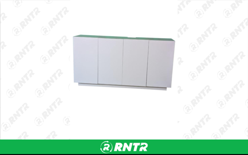 Generic CABINET - WHITE FOUR DOOR – For rent in Fresno, California – Expo Party Rentals | RNTR.com – Image 1 of 1