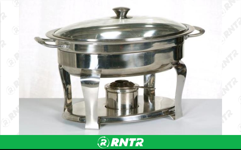 Generic CHAFING DISH - TRAMONTINA OVAL 4.2 QUART – For rent in Fresno, California – Expo Party Rentals | RNTR.com – Image 1