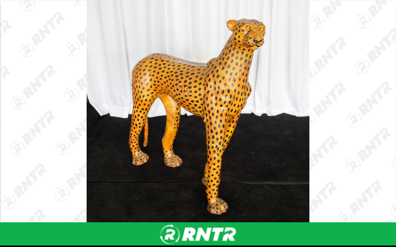 Generic Cheetah Statue – For rent in Portland, Oregon – Peter Corvallis Productions | RNTR.com – Image 2 of 3