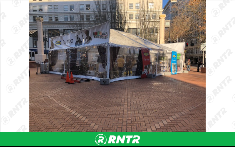 Generic Clear Sidewall Per Ft - 10ft High – For rent in Portland, Oregon – Peter Corvallis Productions | RNTR.com – Image 1 of 3