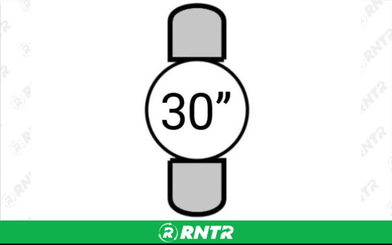 Generic COCKTAL TABLE - 30 X 30 SHORT – For rent in Fresno, California – Expo Party Rentals | RNTR.com – Image 2 of 2