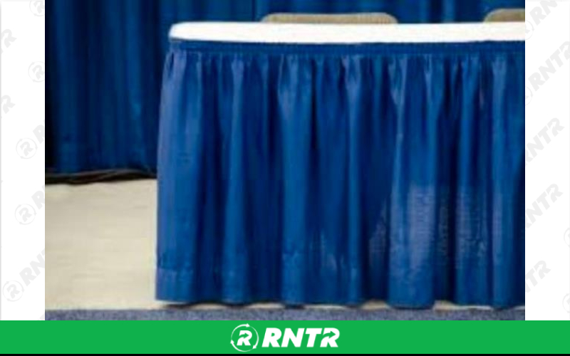 Generic Counter Skirt Black – For rent in Fresno, California – Expo Party Rentals | RNTR.com – Image 1 of 1