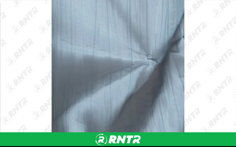 Crinkle Linen - Ice Blue - 8in x 110in Chair Tie – For rent in englewood, colorado – Allwell Rents | RNTR.com – Image 1