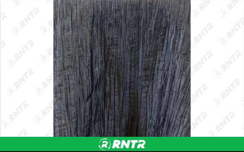  Crinkle Linen - Silver - 132in Round – For rent in englewood, colorado – Allwell Rents | RNTR.com – Image 1