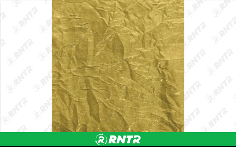 Crush Linen - 14 Karat Gold - 8in x 110in Chair Tie – For rent in Englewood, Colorado – Allwell Rents | RNTR.com – Image 1 of 1